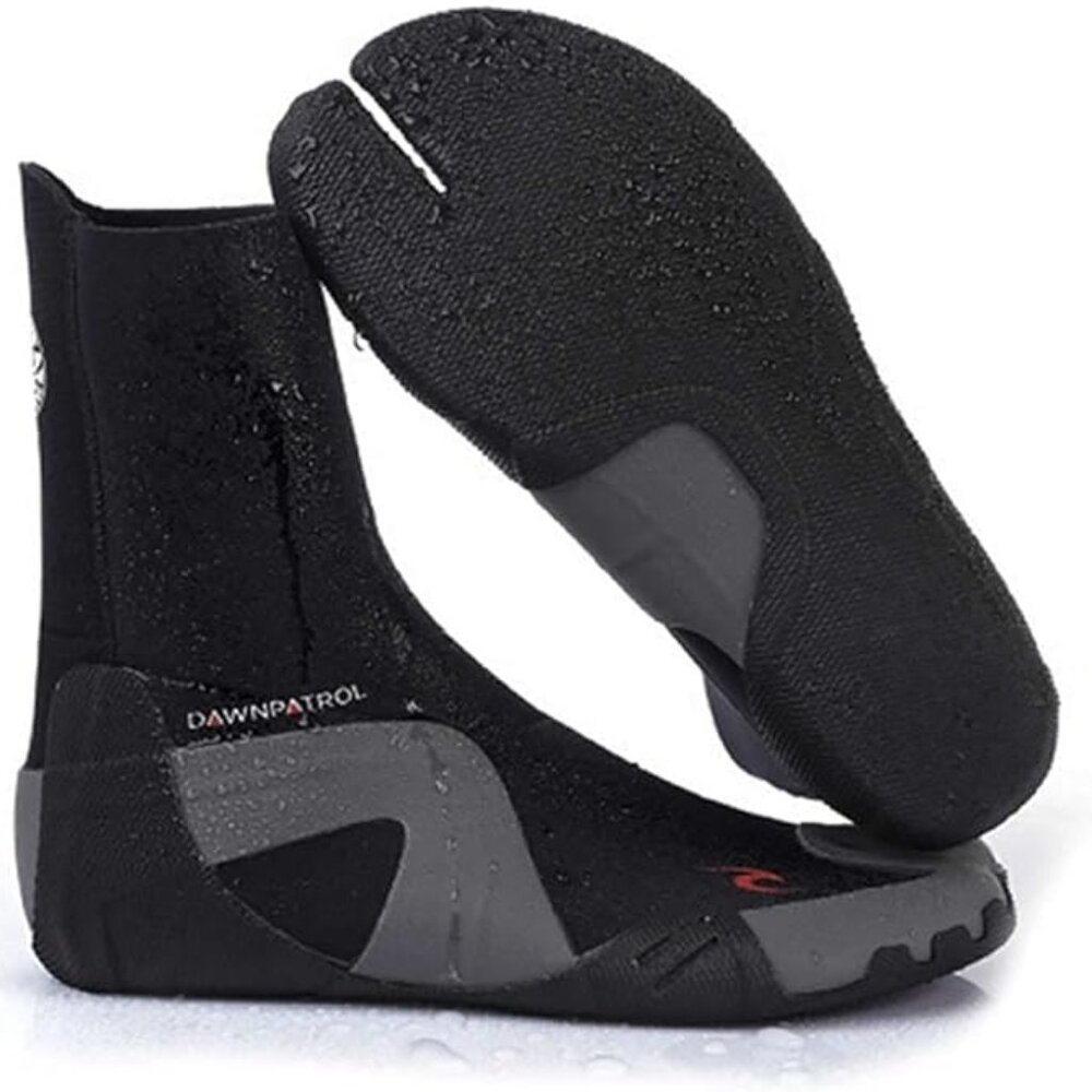 Rip Curl Dawn Patrol 3mm Surfing Booties - Size 8, Black